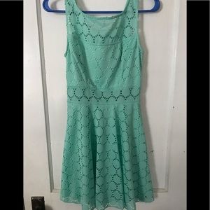 Sea foam Green Dress